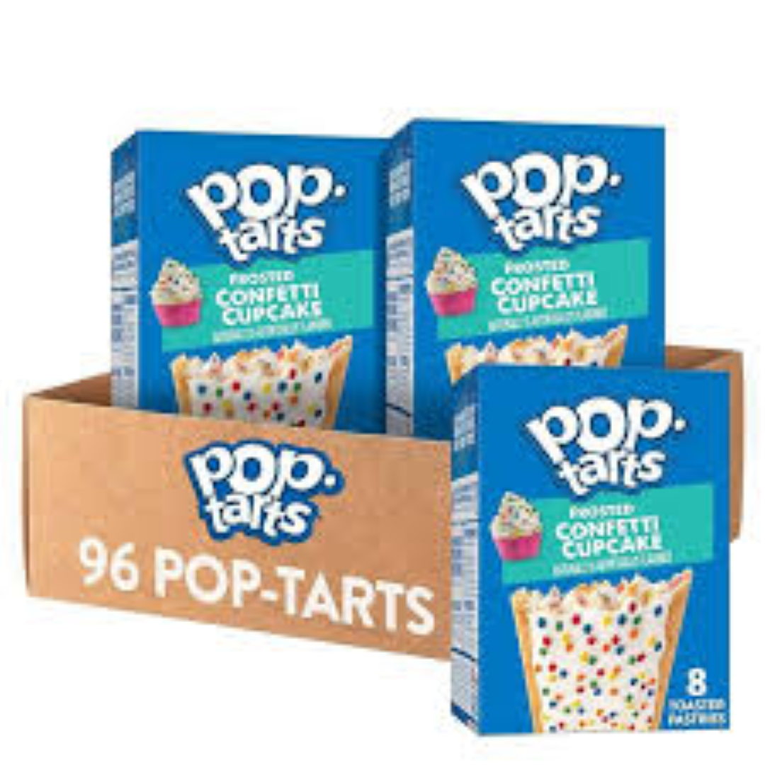 POP TARTS FROSTED CONFETTI CUPCAKE 384G